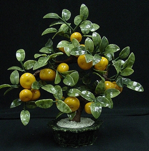 Picture of REAL JADE LARGE TANGERINES TREE (20B-4)