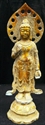 Picture of Antique Brass Standing Kwanyin (BR02)