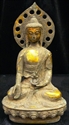 Picture of Antique Brass Sitting Buddha (BR03)