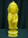 Picture of YELLOW JADE STANDING KWANYIN (A92)