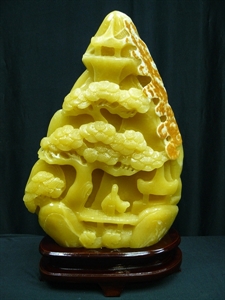 Picture of YELLOW JADE FAIRIES MOUNTAIN (A93)
