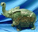 Picture of 24" Green Jade Elephant (LH44)
