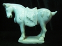 Picture of White Jade Saddled Tang Horse (LM18)
