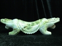 Picture of 12" Green Jade Dragon Pillow (HJ047)
