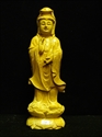 Picture of Yellow Jade Standing Kwanyin (YJ09)