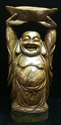 Picture of 26" Antique Jade Standing Lucky Buddha (LH47)