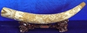 Picture of 28" Antique Bone Tusk - Kwanyin (F28-k)