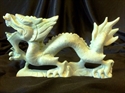 Picture of 9" Light Green Jade Dragon LH27