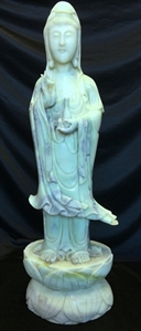 Picture of 22" Jade Standing Kwanyin (LX17)