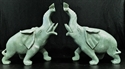 Picture of Pair of 10" Jade Elephants (LH9B)