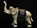 Picture of 5" Bone and Cloisonne Elephant (JSX)